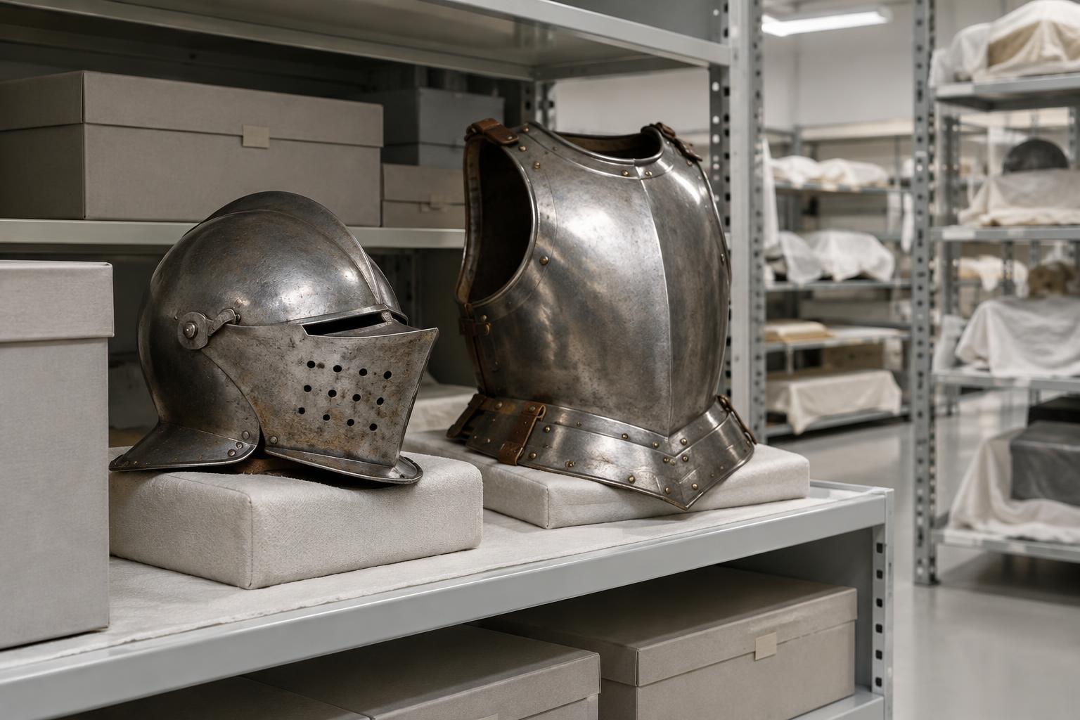 Why Museums Keep Some Arms and Armour in Storage