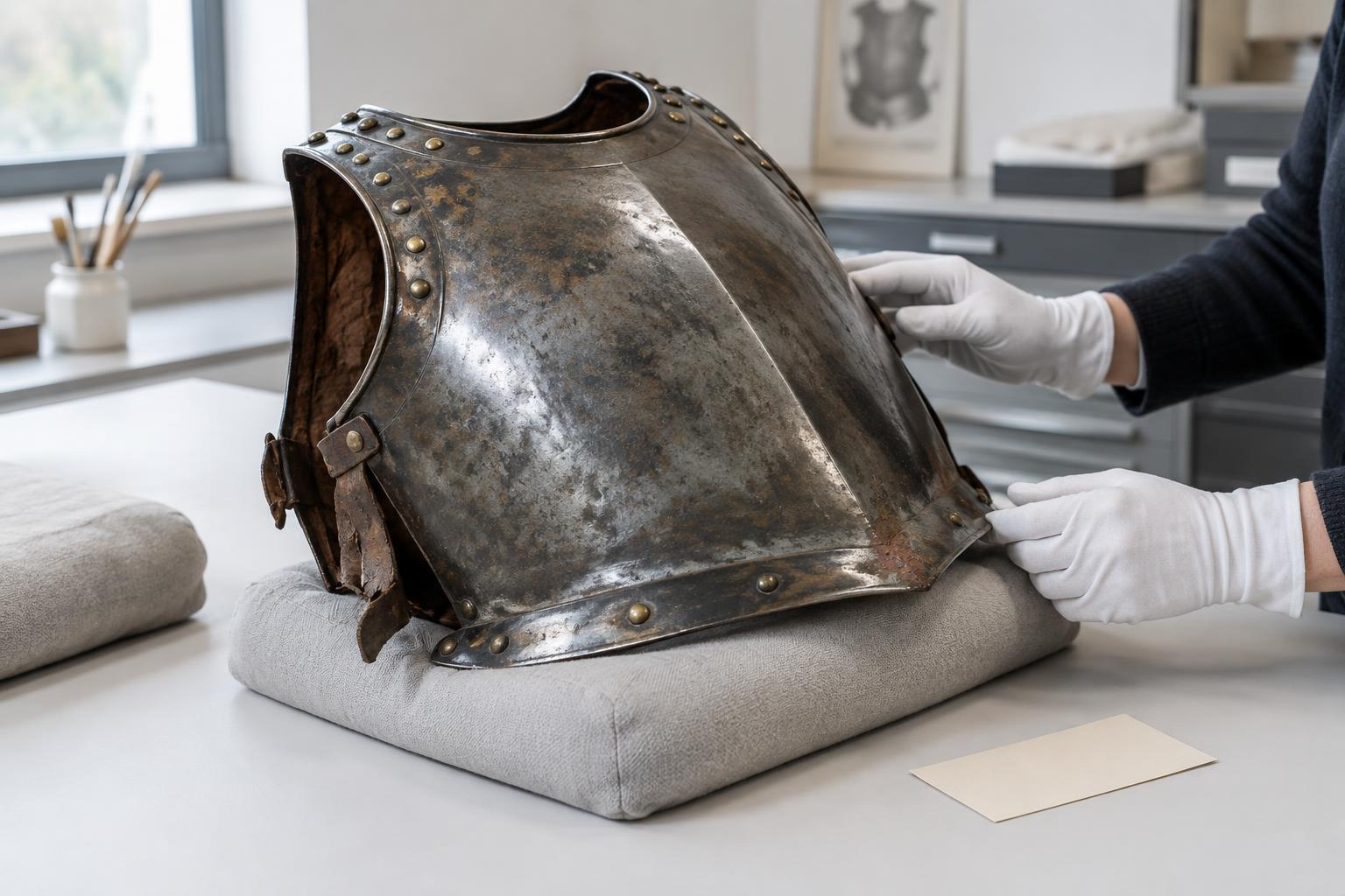 When to Consult a Conservator About a Historic Arms or Armour Object