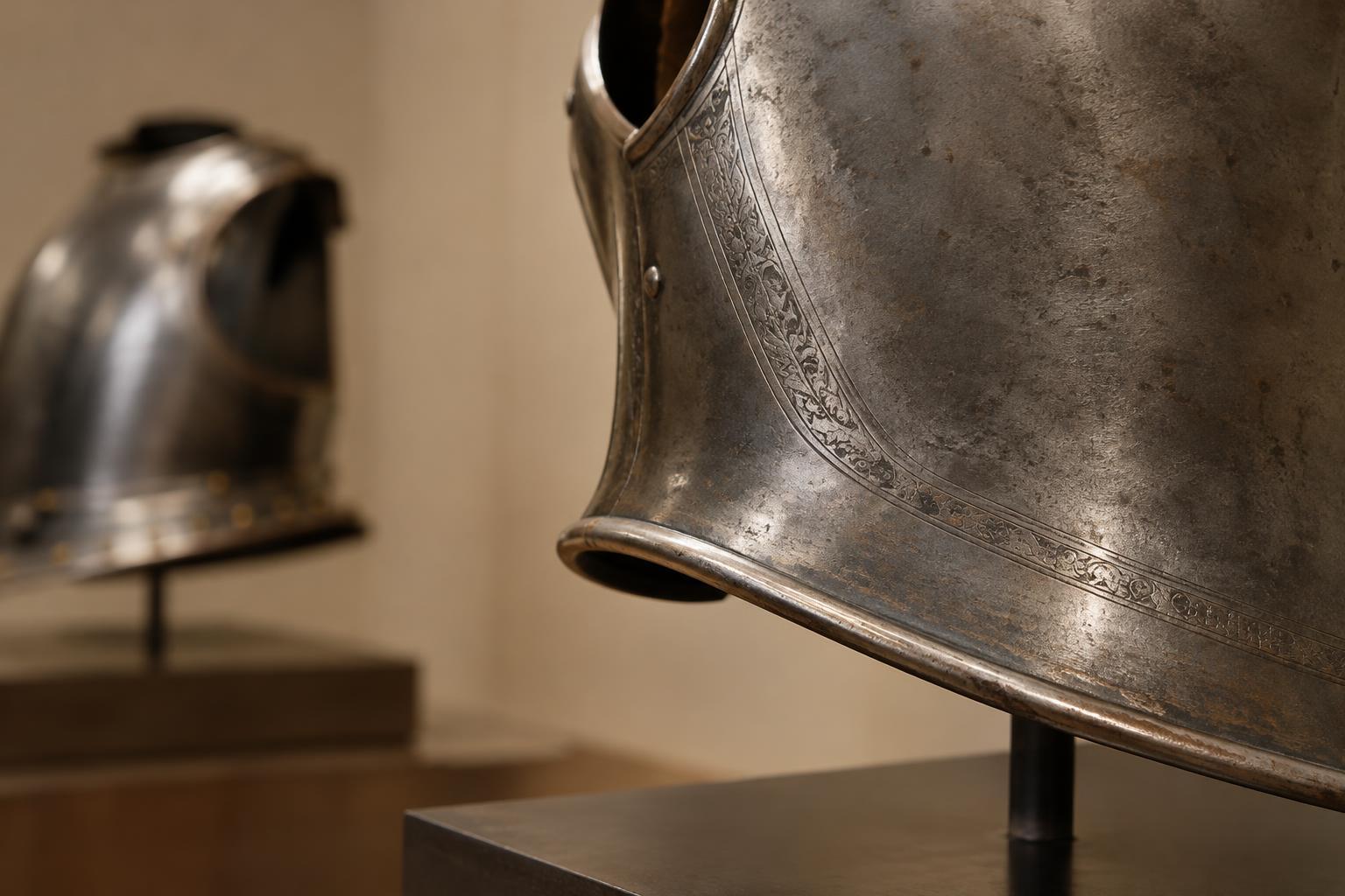 At the Edge of the Plate: What Armour Borders Can Tell Us
