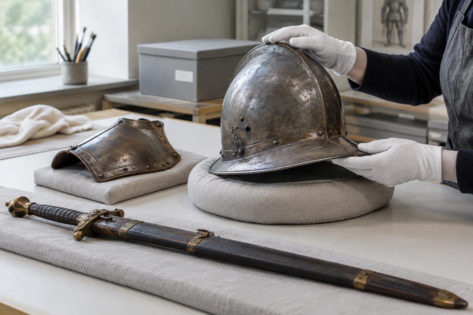 Safe Handling Principles for Historic Arms and Armour in Private Collections