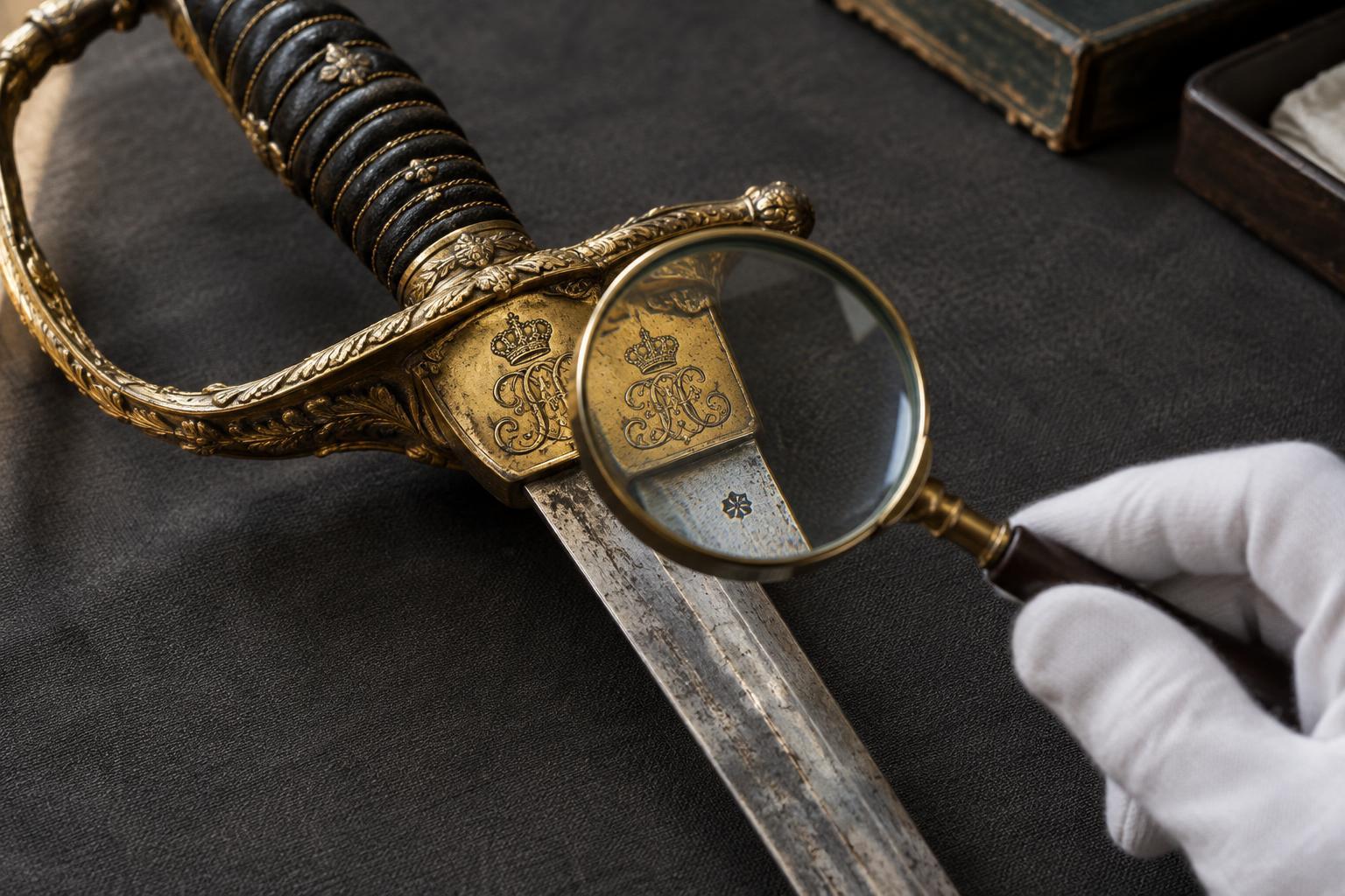 Royal Cyphers on Historic Weapons: How to Distinguish a Ruler’s Emblem from a Maker’s Mark